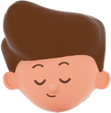 3D Simple Young Boy Head 