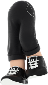 3D People Sports Body Pants